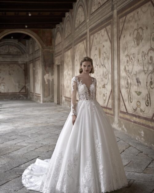 Abiti Sposa_Pizzo e Romantico_4345_VELA SPOSA